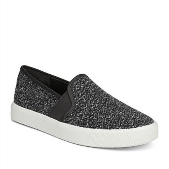 Vince Shoes - Vince Blair tweed slip on sneakers